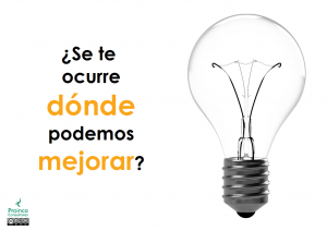 Poster 5S: ¿Se te ocurre dónde podemos mejorar?