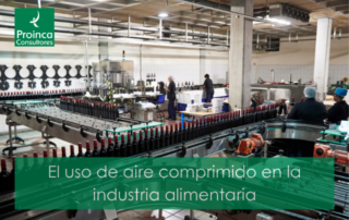 El uso de aire comprimido en la industria alimentaria