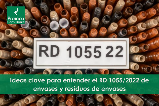 Ideas clave para entender el RD 1055/2022 de envases y residuos de envases