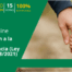 Manos de un adulto protegiendo a un niño, simbolizando el enfoque del curso online sobre la Ley Orgánica 8/2021.