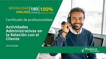 Certificado de Profesionalidad ADGG0208 Actividades Administrativas. Curso gratuito para desempleados en San Fernando (Cádiz) con prácticas en empresa