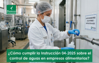 aplicación de la instrucción 04-2025 control de aguas en industria alimentaria andaluza